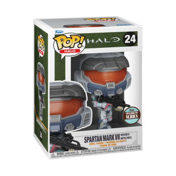 FUNKO POP! - Games - Halo Infinite Spartan Mark VII with Weapon #24 Specialty Series